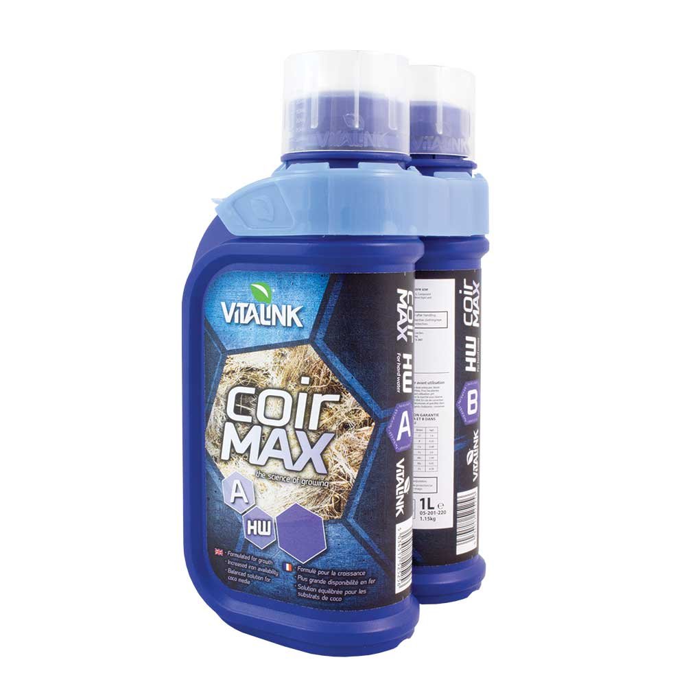VitaLink 05-201-220 1 Litre Coir Max Hard Water - Blue (Part A and B)