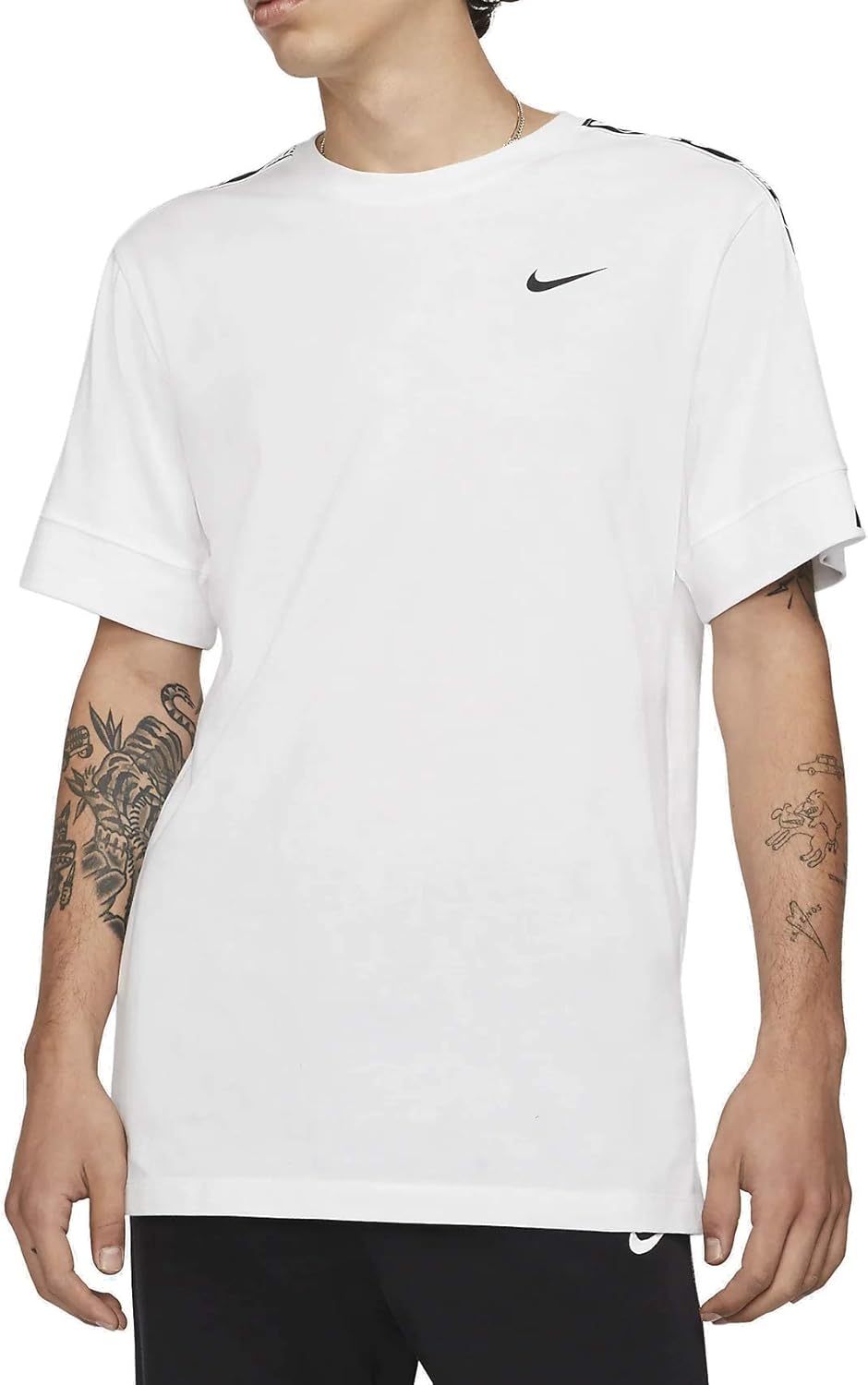 Nike Repeat TShirt White Large Amazon.co.uk Clothing
