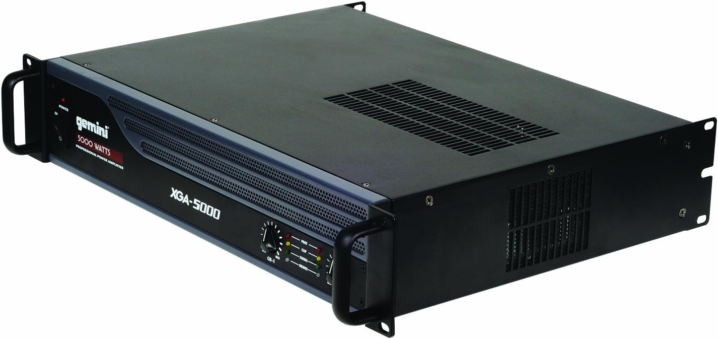 Home Audio Amplifiers Preamps Tv Video Home Audio Electronics Gemini Xga 5000 Watts Professional Power Amplifier 2 Ch Bridgeable Dj Stereo Amp Home Audio Equipment