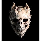 EJWCIG Full Head Skull Mask, Skeleton Mask forMen &amp; Women - Deluxe Latex Helmet Cosplay Party Props