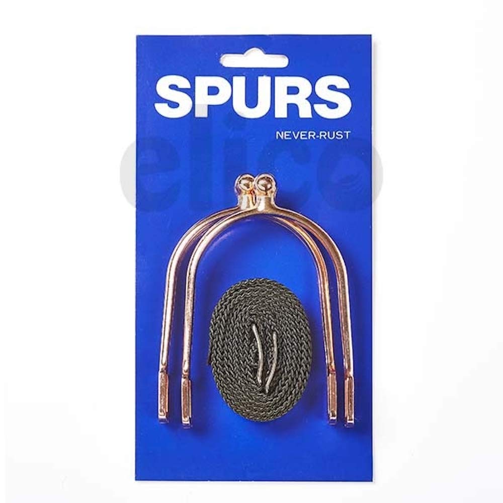 Elico Ladies Spur Pack. Rose Gold with Straps