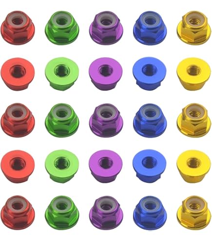 Amazon.com: Traxxas 1747R Blue-Anodized Aluminum 4mm Flanged