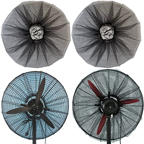 2 PACK Fan Cover for 30 Inch Industrial Pedestal Fan,Fan Dust Cover for Kids Children Finger Protection,Fan Mesh Cover for 30