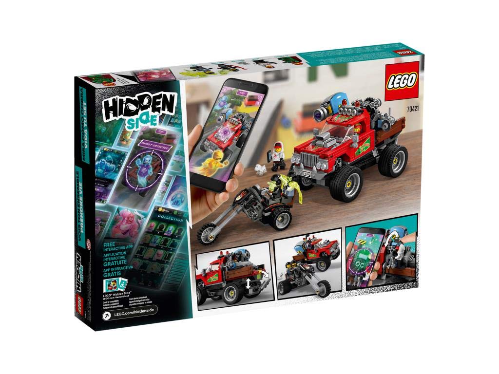LEGO 70421 Hidden Side El Fuego’s Stunt Truck Toy, AR Games App, Interactive Augmented Reality Ghost Playset for iphone/android