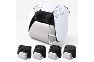 PlayVital Stand-AL Game Controller Stand for ps5, for ps4, Universal Desktop Display Gamepad Stand for Xbox Series X/S, Xbox 