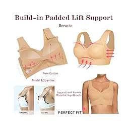 WOWENY Womens Seamless Pullover Bras Comort