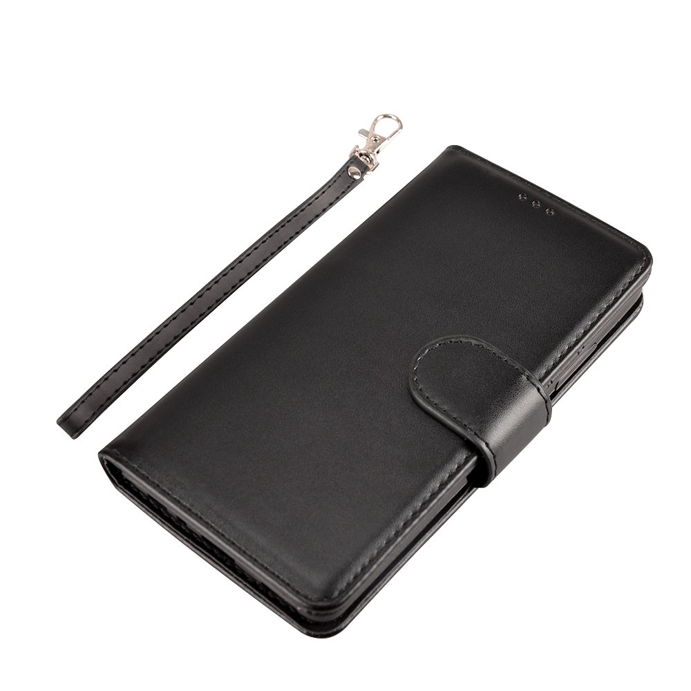 J3 2016 Case, MagicSky Galaxy J3 Wallet Case Folio Flip Premium PU Leather Case Cover with Card Holder Slot Pockets, Wrist Strap, Magnetic Closure For Samsung Galaxy J3 (2016) SM-J320 5.0\