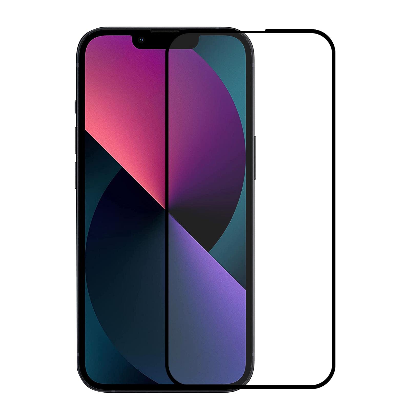 32nd Screen Protector, [Bubble Free Installation], Tempered Glass Screen Protector for Apple iPhone 13 (6.1") [2-Pack]