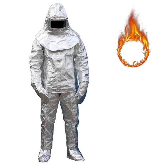 aluminized heat resistant jacket