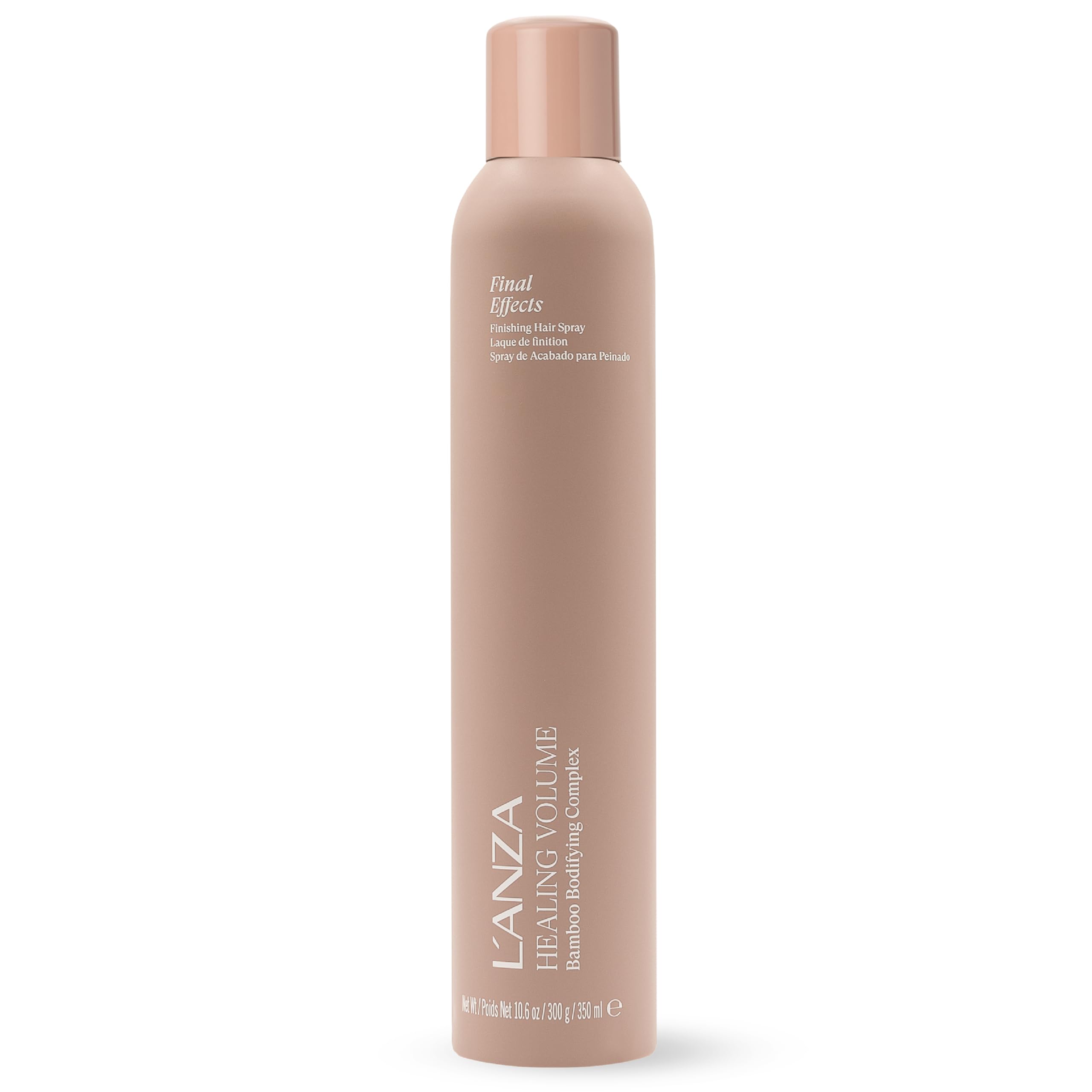 L'ANZA Healing Volume Final Effects Hairspray with Strong Hold Effect - Boosts Shine, Volume, and Thickness for Fine and Flat Hair, Rich with Bamboo Bodifying Complex and Keratin (350ml)