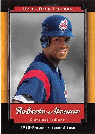 Amazon.com: Baseball MLB 2001 Legends #15 Roberto Alomar ...