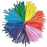 100 Premium Quality 260Q Twisting Animal Latex?Balloons: Assorted Color Latex 260 Q Balloon long balloons for Parties, Birthdays, Clowns by cboss