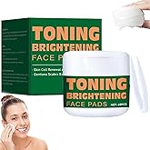 60PCS-Korean Toner Pads, Korean Skincare Dark Spot and Wrinkle Minimizing TonerPads,Anti-Aging Toner Pads with Snail Mucin–Bu