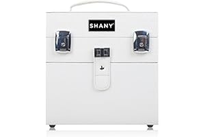 SHANY Color Matters - Nail Accessories Organizer and Makeup Train Case - White Lily