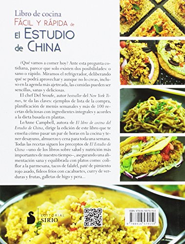LIBRO DE COCINA FÁCIL Y RÁPIDA DE EL ESTUDIO DE CHINA (Spanish Edition)
