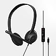 EPOS C1 High-Fidelity USB-C Wired Headset - Crystal-Clear Audio Quality, Exceptional Noise Reduction Mic, Ergonomic Design for Extended Wear, Chromebook Certified for Seamless Integration