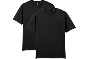 Gildan Men's DryBlend Workwear T-Shirts with Pocket, Style G205A340, 2-Pack