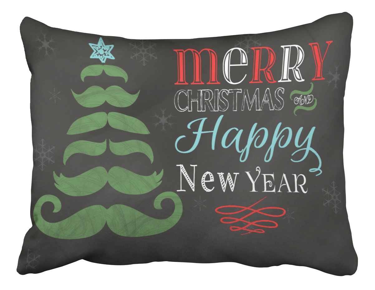 Amazon Com Emvency Pillowcases Xmas Decoration Chalkboard
