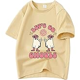 Toddler Halloween Shirts for Boys & Girls - Short Sleeve Tees with Ghouls, Ghosts & Pumpkins Graphics 2-7T