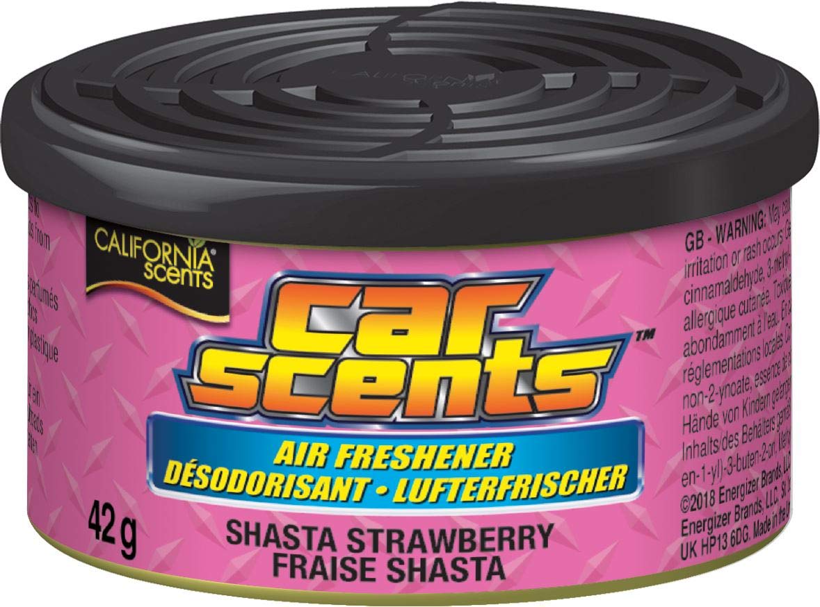 California Scents CCS-412TR Shasta Strawberry Air Freshener, Set of 4