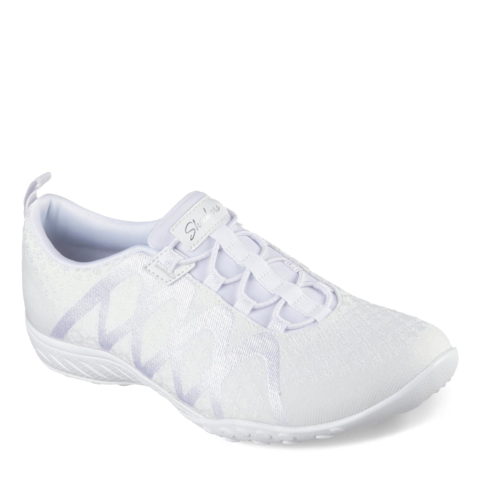 Skechers Women's Breathe Easy - Infi Knity, WHT 10 Image