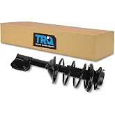 TRQ Front Left Strut and Spring Assembly Gas Charged Coil Spring | For 2003-2004 Subaru Legacy
