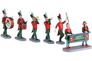 Lemax Christmas Village Christmas On Parade Set of 6-03515