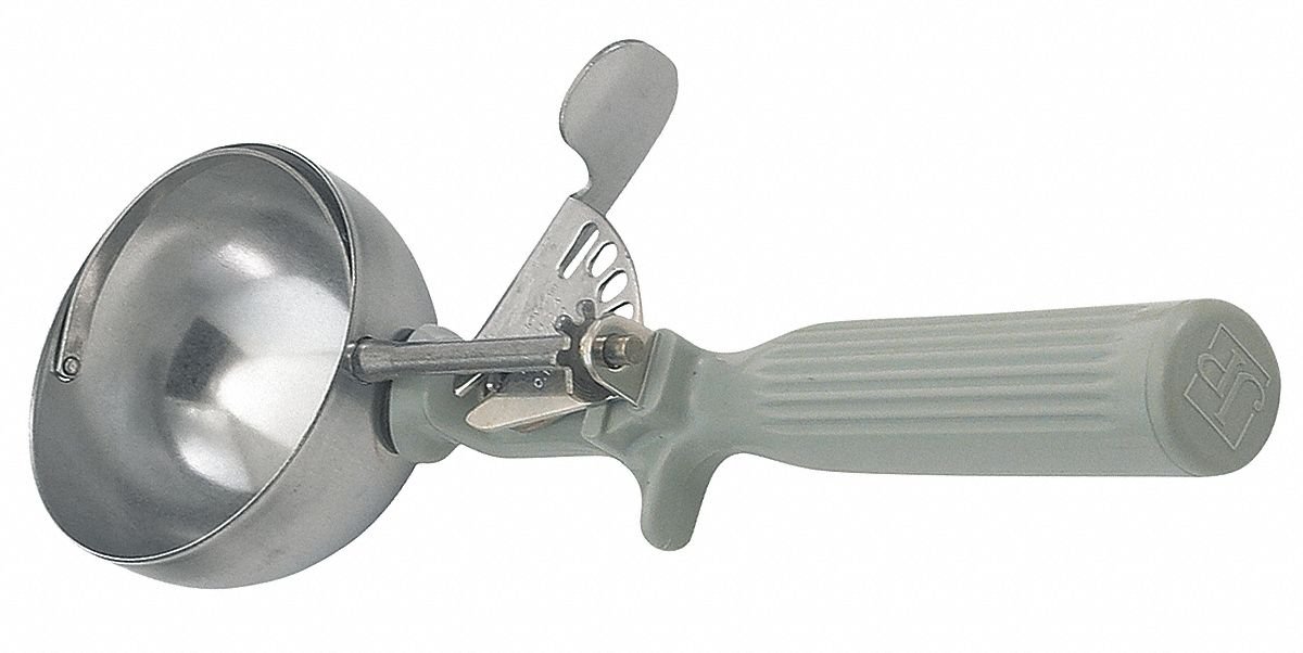 Vollrath 4 oz. Stainless Steel Disher,Gray, Size 8