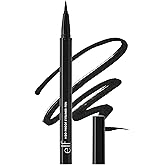 e.l.f. H2O Proof Eyeliner Pen, Felt Tip, Waterproof, Long-Lasting, High-Pigmented Liner For Bold Looks, Vegan & Cruelty-Free,