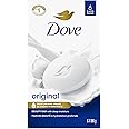 Dove Beauty Bar Gentle Skin Cleanser Moisturizing for Gentle Soft Skin Care Original Made With 1/4 Moisturizing Cream 106g (P