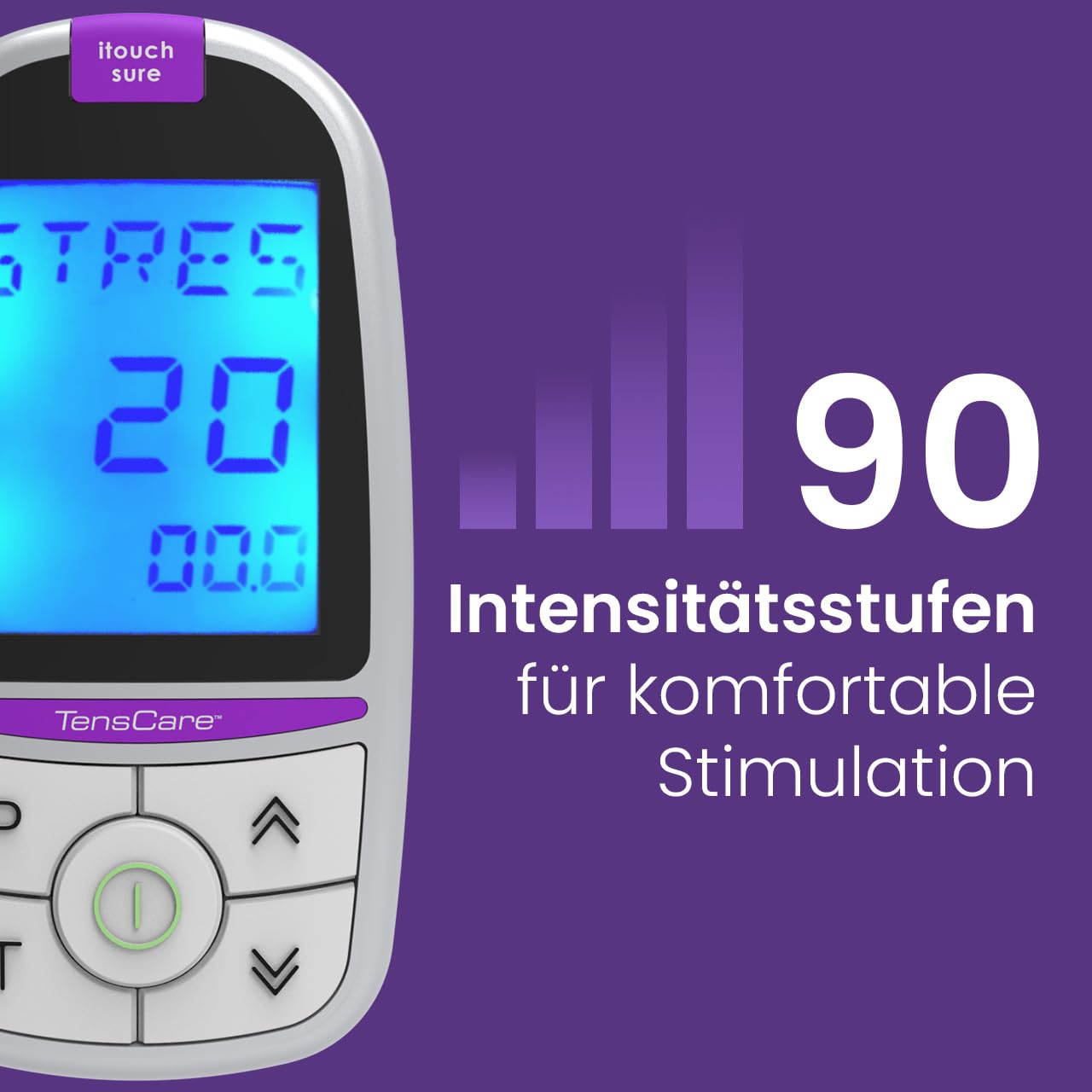 TensCare iTouch Sure - Beckenbodentrainer zur Stärkung und Straffung des Beckenbodens. Behandlung von Inkontinenz und Blasenverlust. Harn- und Stuhlinkontinenz: Stress, Drang und Mischformen 3