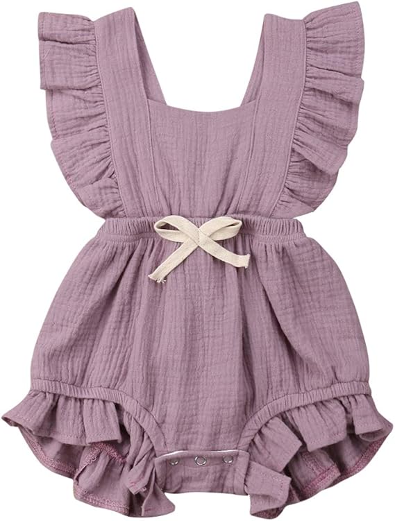 flutter sleeve romper baby