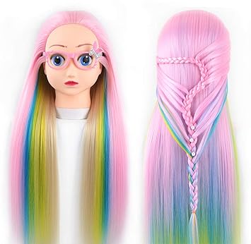 braiding hair doll
