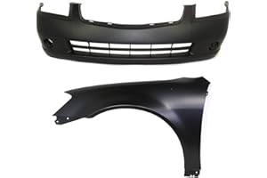 Garage-Pro Bumper Cover SET Compatible with 2005-2006 Nissan Altima Sedan Front