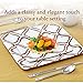 Silver Spoons Disposable 36 PC Dinnerware Set Dinner Side Plates, 18 Servings, Rose Gold