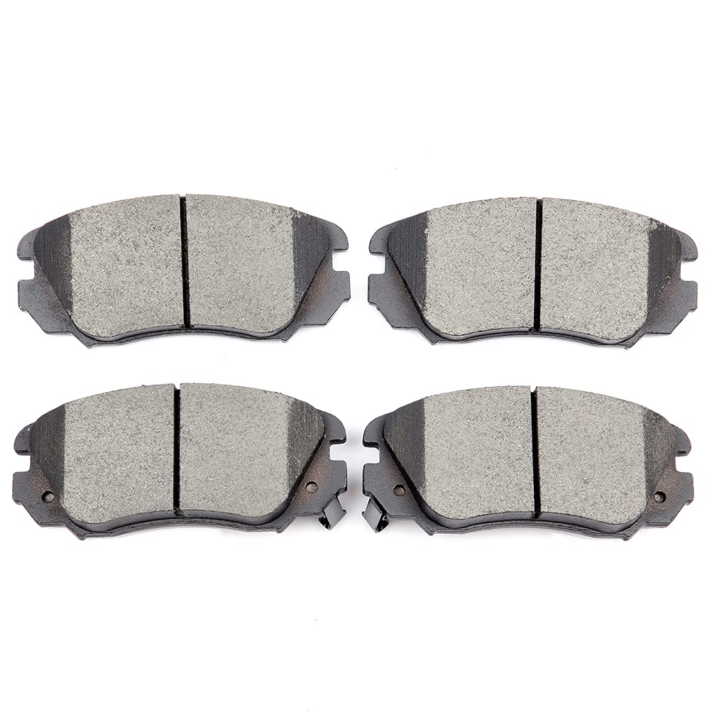 cciyu D1421 Front Ceramic Brake Pads Kits 4pcs fit