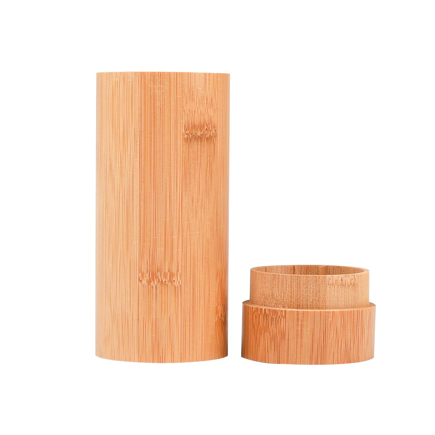 MEISH Keepsake Urn Small Spreading Cremation Tube Urn Bamboo Spreading Cremation Tube Urn for Pet Cats Dogs