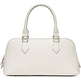CHUNLI Women's Top Handle Crossbody Bag, Pu Leather Purse with Detachable Strap, Small Satchel Bags for Women