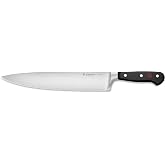W&Uuml;STHOF Classic 10" Chef's Knife | Ergonomic handle reduces hand strain, while the tapered bolster offers a comfortable pinch grip for precise dicing.