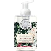 Michel Design Works Foaming Hand Soap, Winter Garden, Beautiful Square Container with Pump