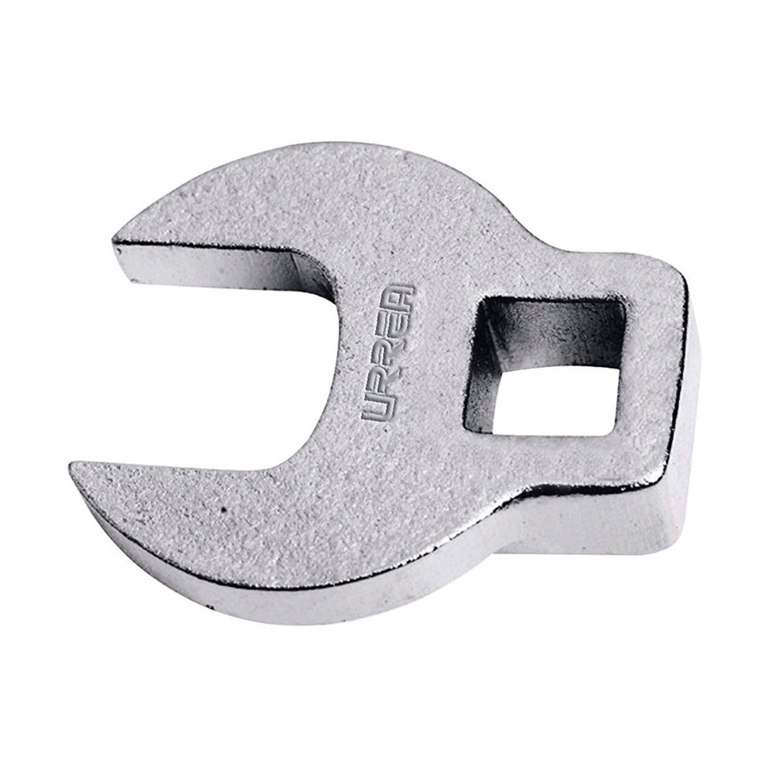 Urrea 3/8" Drive Crowfoot Wrench - 5/8" Open End Socket Wrench with Drop Forged Construction & Nickel-Chrome Finish - 4920