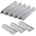 Secbinw Grill Replacement Parts Flavorizer Bars for Weber Genesis ii 300 LX 300 Series E-310 E-315 S-335 GS4 Grills 304 Stainless Steel Heat Deflector Barbecue Accessories for Weber 66032 66795 66040
