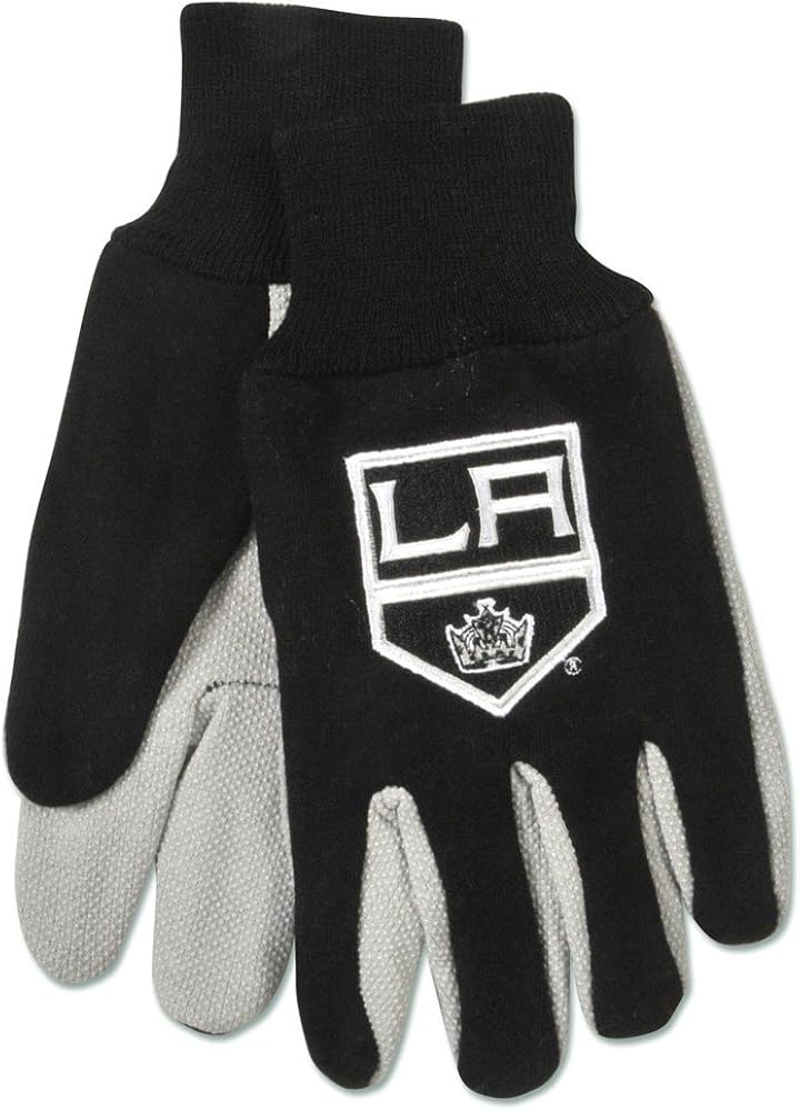 NHL Minnesota Wild Two-Tone Gloves, Green/Red : Sports Fan Apparel : Clothing