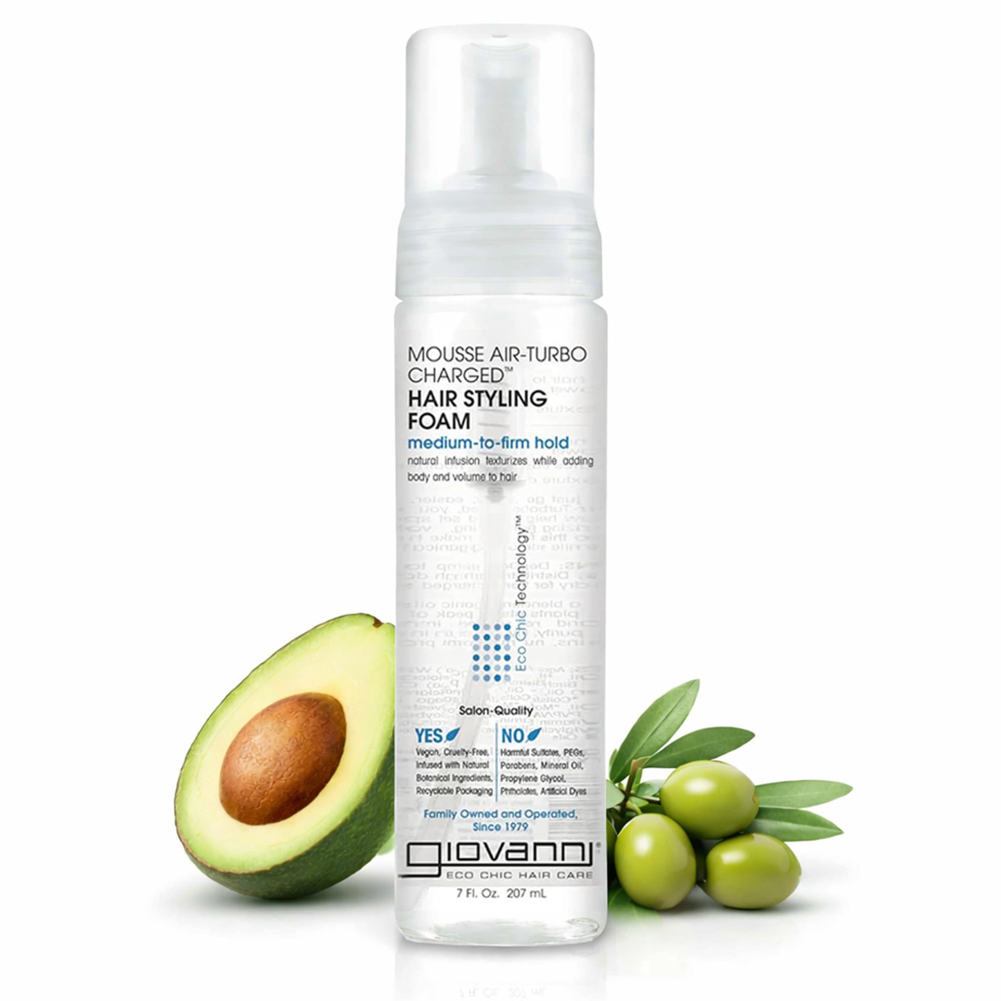 Giovanni Natural Mousse - 207ml