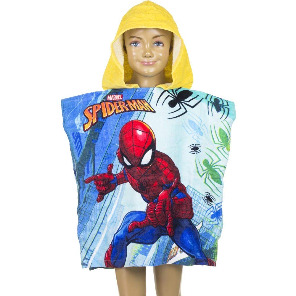 spiderman poncho towel