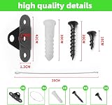 Lookka Furniture Straps 10 Pack Anti Tip Furniture Anchors Kit Metal Brackets view 3