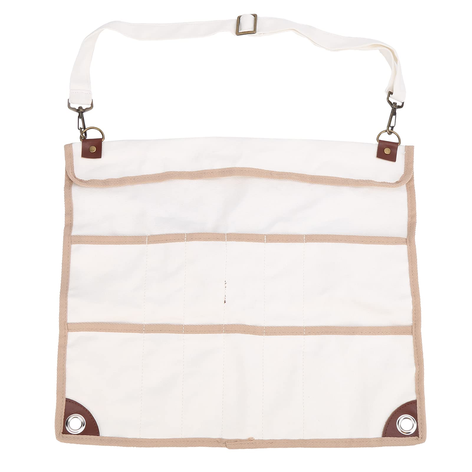 Leapiture Camping Utensil Bag Portable Hanging Foldable Oxford Storage Shovel Spoon Cookware Travel Storage Bag