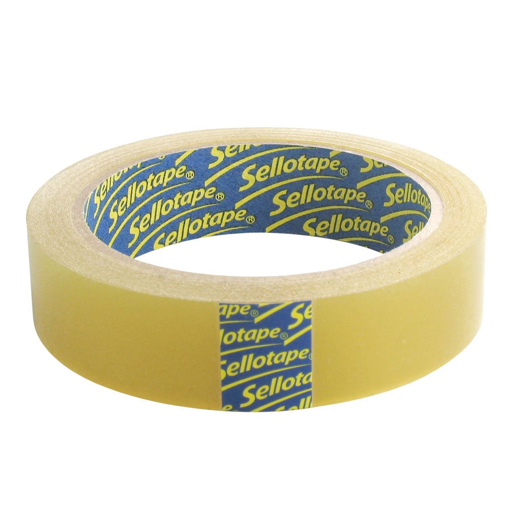 Sellotape Original Golden Tape, 24 mm x 50 m