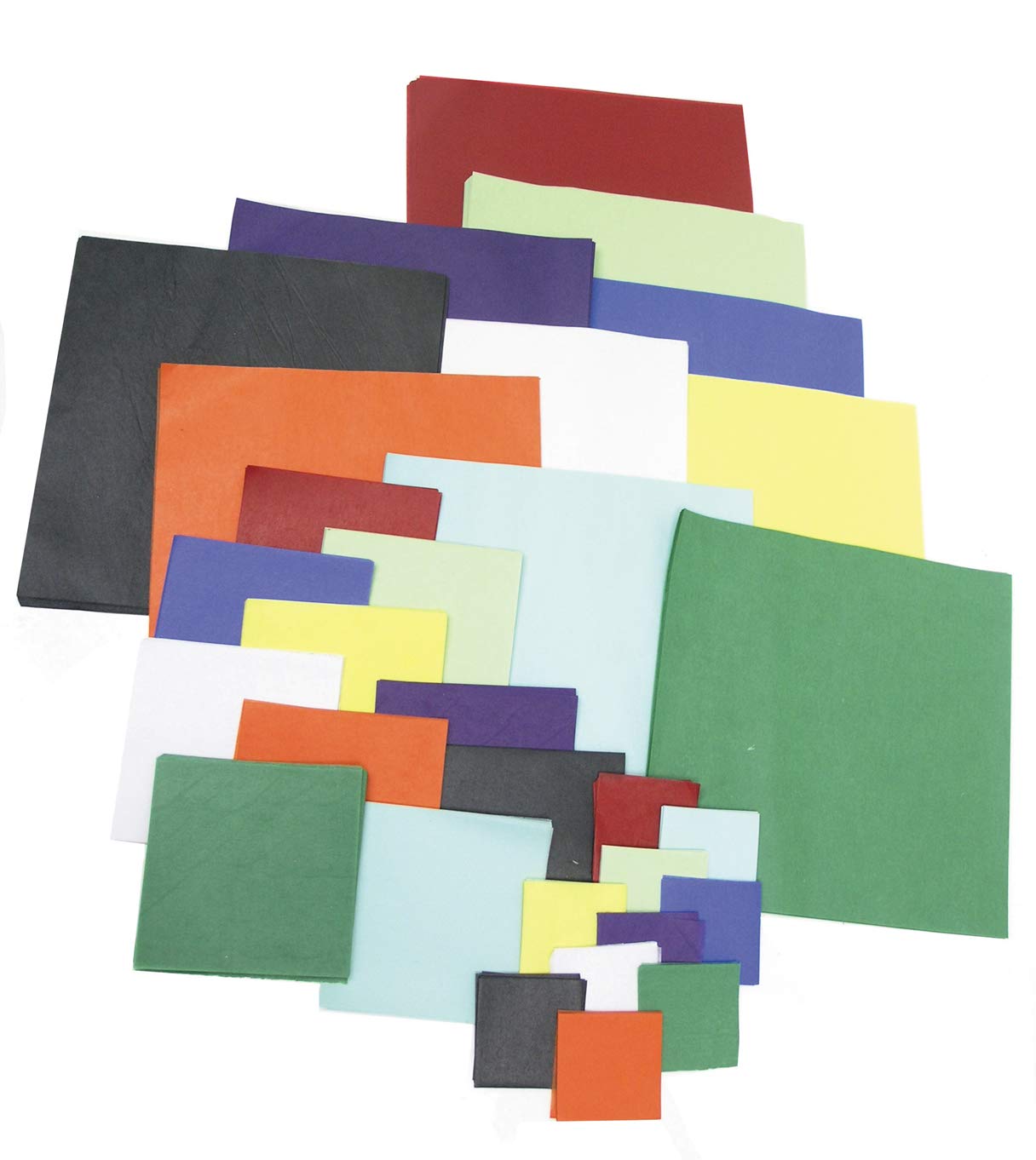 Scola Tissue Paper Die Cut Shapes Pack, 1,440 Pieces, Assorted Colours & Sizes, School Supplies, Art and Crafts Projects, Children's Craft Projects, For Kids