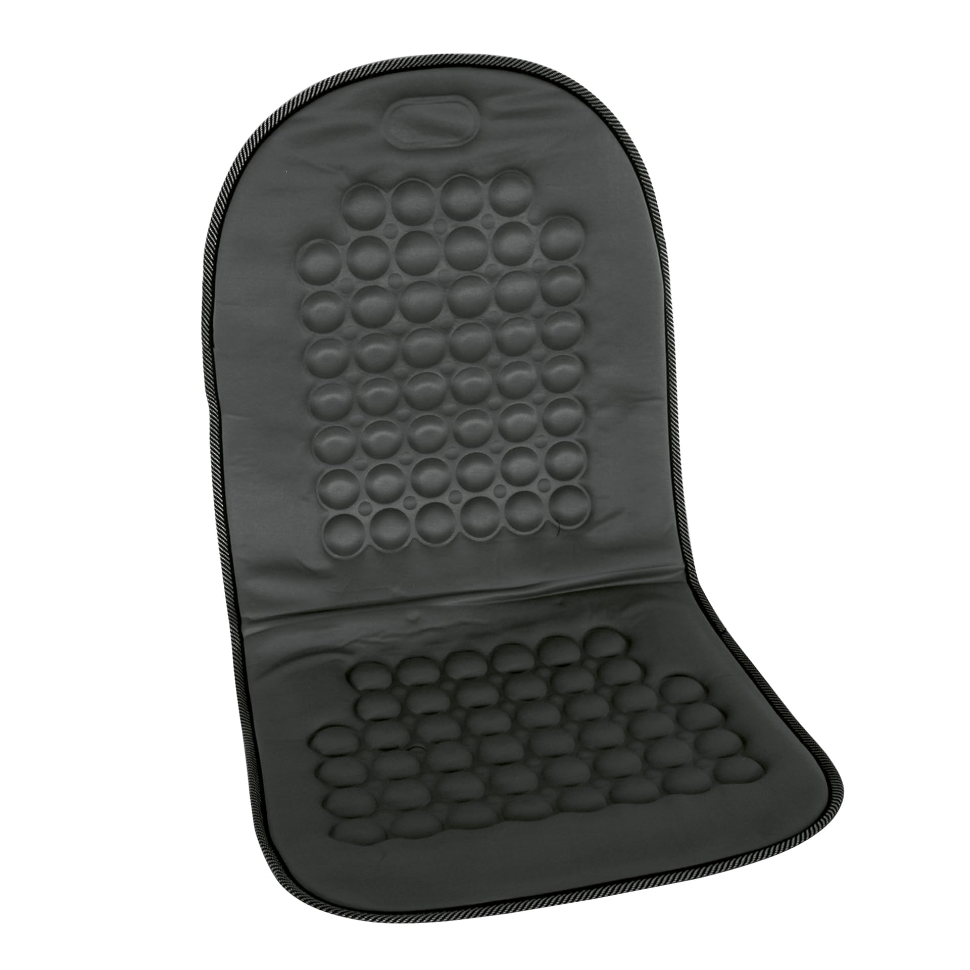 Carpoint 0323218 'Massage' Car Seat Pad Black